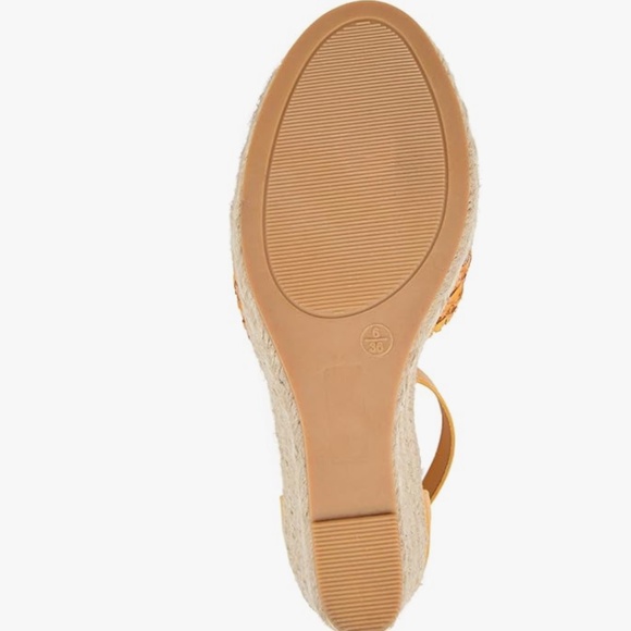 Journee Collection Women's Sierra Espadrille Sandal - color Mustard - Picture 3 of 3